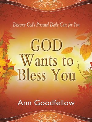 cover image of God Wants to Bless You